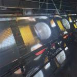 Customized LED Film Screen For Advertising Video Wall , P20 DC5V Transparent
