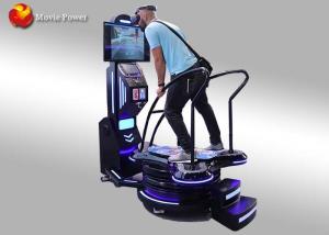 Wholesale Black &amp; Blue Standing Up 9D VR Surfing Motion Simulator Interactive Entertainment Games from china suppliers