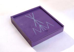 Wholesale Colorful Solid Wood Jewelry Box Custom Lacquered Beautiful Decorative Wooden Box from china suppliers