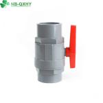 Industry 100% Material High Thickness Plastic Control Valve PVC Ball Valve