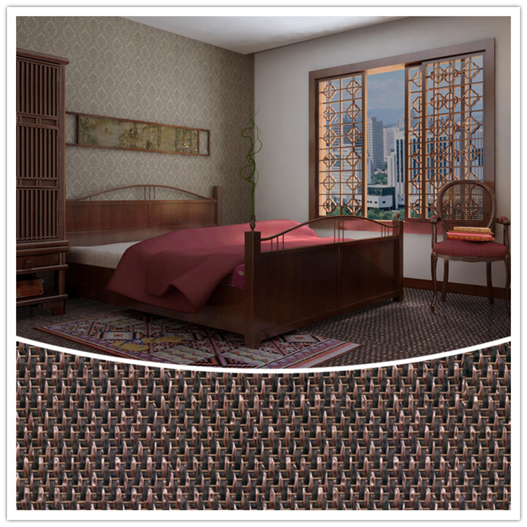 BOLON FATOCRY PRICE WOVEN VINYL FLOORING ROLL/ TILE FOR BEDROOM BATHROOM