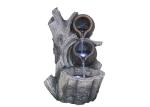 Polyresin Indoor Table Fountain Item Feng Shui Mini Water Fountains decorative