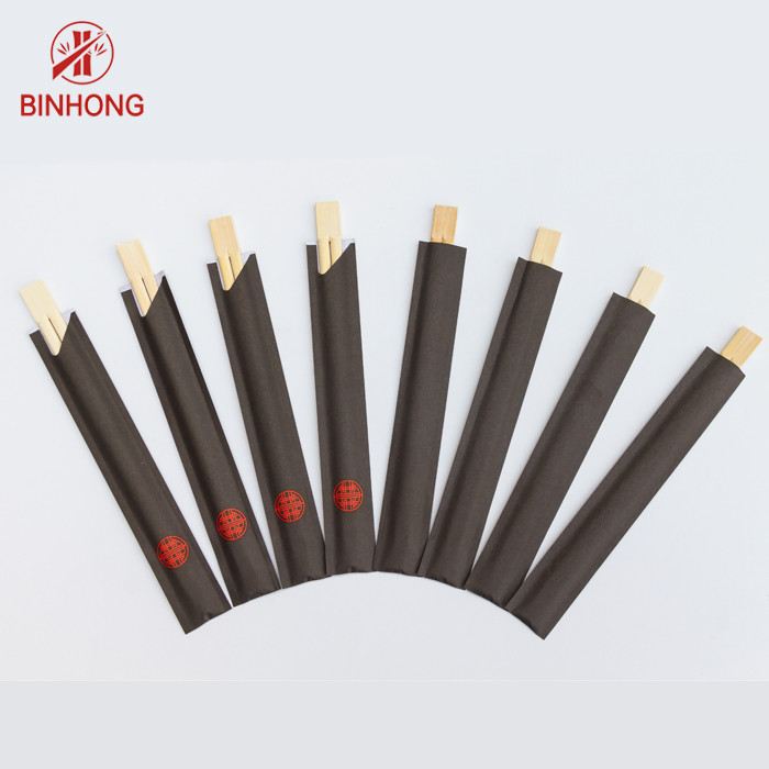 Thickness 5.0mm Twins Natural Bamboo Disposable Chopsticks
