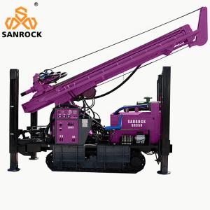 Wholesale 350m Depth Crawler Water Well Drilling Rig Hydraulic Portable Water Well Drill Machine from china suppliers