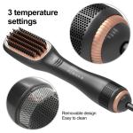 Nylon Alloy Hot Air Brush Straightener Comb 1200w With 2m Power Cord