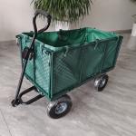 Heavy Duty Steel Mesh Utility Cart Wagon Wheelbarrow Steel Mesh 4.10/3.50-4