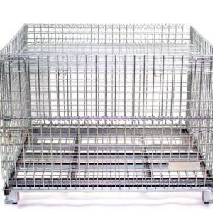 Wholesale Hot Dipped Glavanized Metal Wire Containers For Fishing Industry from china suppliers