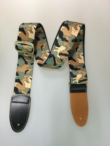 Wholesale Polyester Personalized Guitar Straps , Custom Girls Guitar Strap Nice Looking from china suppliers