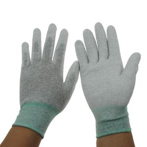 Wholesale Disposable 300g PU Palm Vinyl PVC ESD Gloves from china suppliers