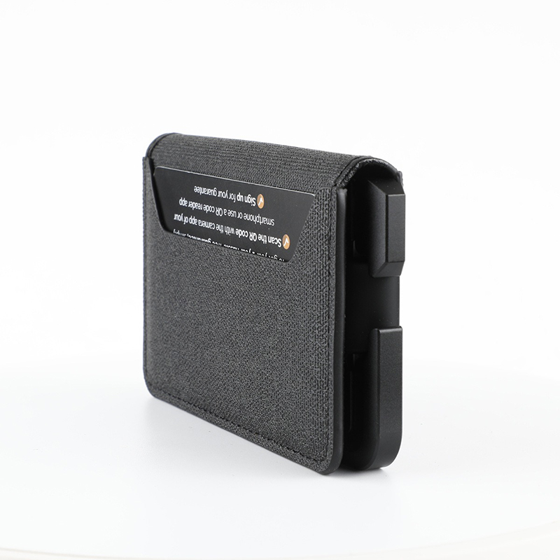 Ultra-Thousand-Year-Old Metal RFID Credit Card Wallet with Open Closure and Nylon Lining
