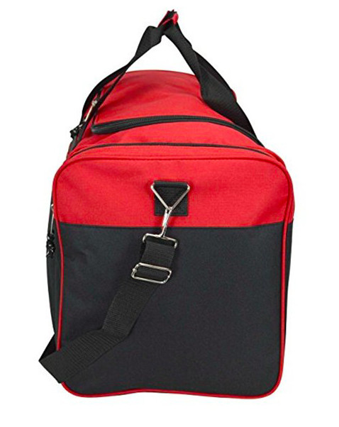 Two Tone Polyester Gym Duffel Bag Waterproof For Outdoor Activity / Travel