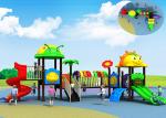 Big Kids Plastic Playground Equipment For Daycare Centers Fadeproof Crackproof