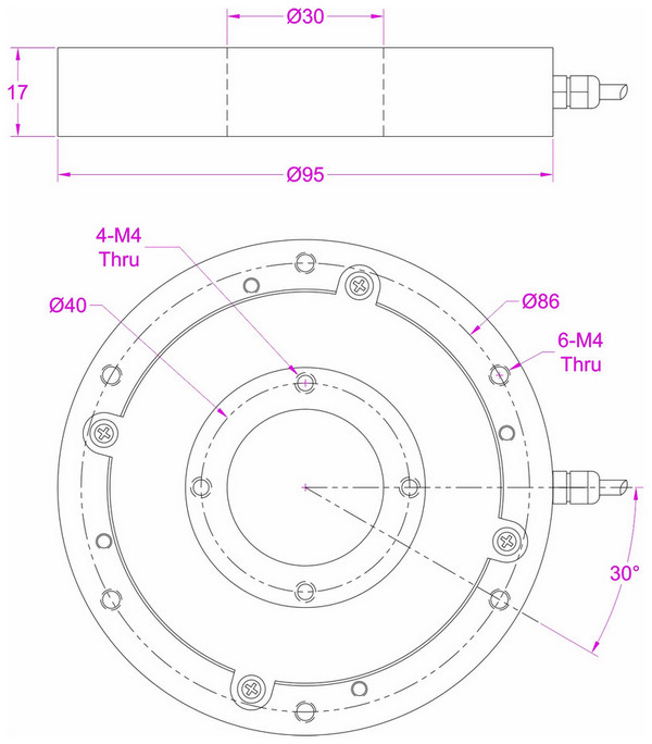 robot torque sensor 5NM 10NM 20NM 30NM 40NM