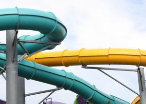 Wholesale Hotel Resort Adult Water Slide / Fiberglass Tornado Water Ride from china suppliers