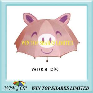 Wholesale Pink Color Pig Umbrella Factory (WT059) from china suppliers
