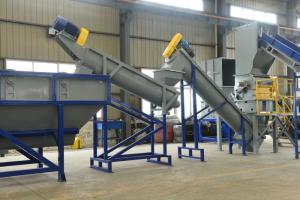 Wholesale Large Capacity Plastic Film Recycling Machine / Pe Pp Film Washing Line from china suppliers
