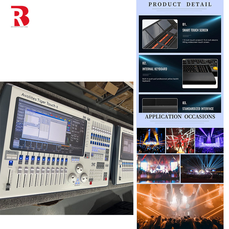 Tiger Touch II Stage Wireless DMX Controller System With Multi User Functionality