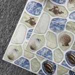 Indoor Rustic Square Glazed Tiles Rough Surface 300x300mm Garden Floor