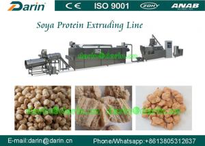 Wholesale Energy Saving Soya Extruder Machine , Soya Nuggets Food Processing Equipment from china suppliers
