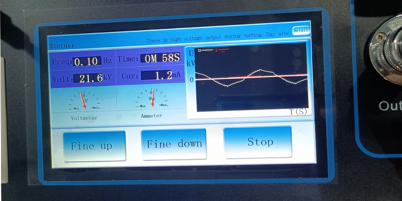 Vlf Hipot Tester Ultra Low Frequency AC High Voltage Generator
