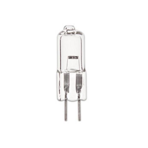 Professional Dimmable Halogen Bulbs Clear Glass 100 Watt JC Bi-Pin G4 Long