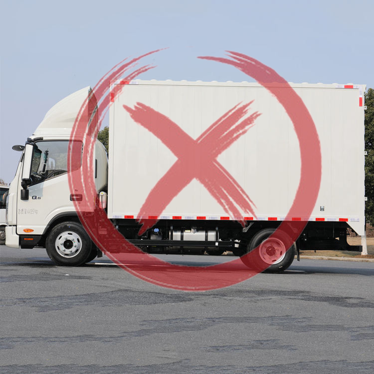 Customization Isuzu 4*2 204hp 9.6m 59cbm Detachable Swap Body Van Cargo Truck