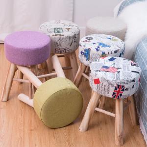 Wholesale High Quality Modern Style Wooden Stools Cute Animal Shape Small Chair Solid Wood Household Fashion Shoe Stools from china suppliers