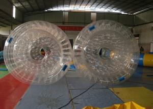 Wholesale Waterproof Plato PVC Inflatable Water Toys , Inflatable Water Roller from china suppliers