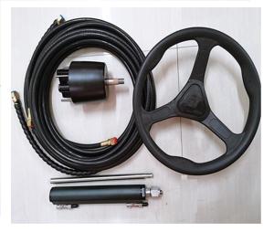 Wholesale 350HP Yacht Boat Hydraulic Steering System With 46cm Steering Wheel from china suppliers