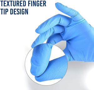 Wholesale Medical Surgical Disposable Nitrile Gloves Anti Bacterial Powder Free from china suppliers