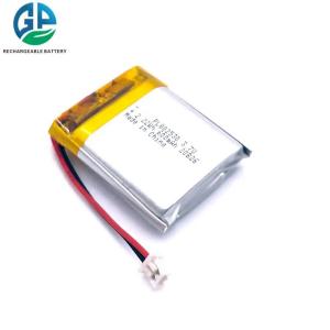 Wholesale 3.7V 600mah 2.22wh 802530 KC Lithium Polymer Battery Pack For Electric Vehicle from china suppliers