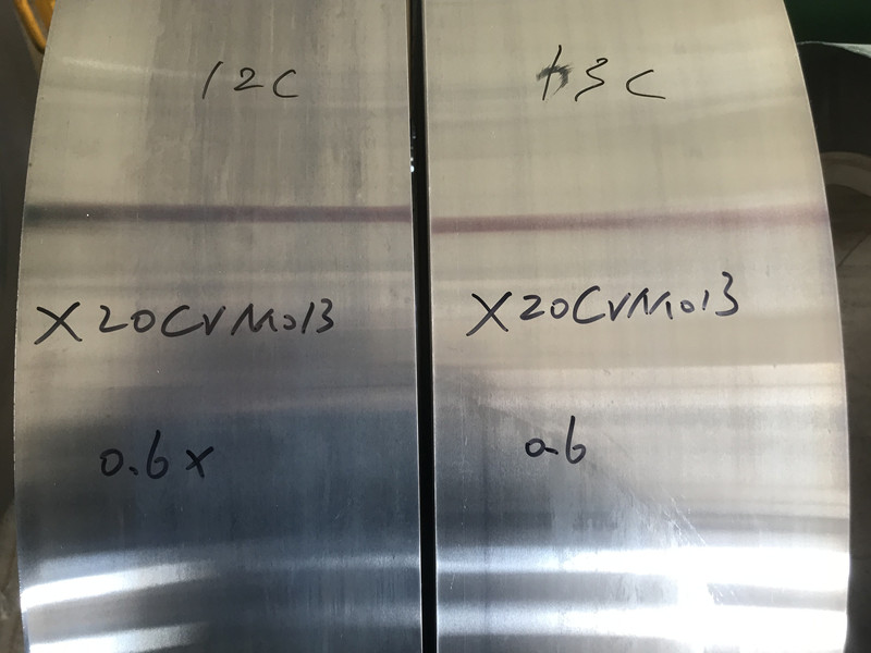 X20CrMo13 Coil Thickness 0.6mm Precision Stainless Steel Strip