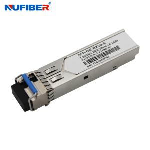 Wholesale Tx1310nm Rx1490nm 20km SFP Module 1.25g OEM For FTTH / FTTX from china suppliers