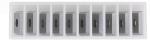 12x12x1.5mm 35 Degree Angle Carbide Woodturning Tools TCT Wood Planer Blade