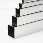 Square Welded Stainless Steel Round Pipe 150mm 316 304 430 201 Tube