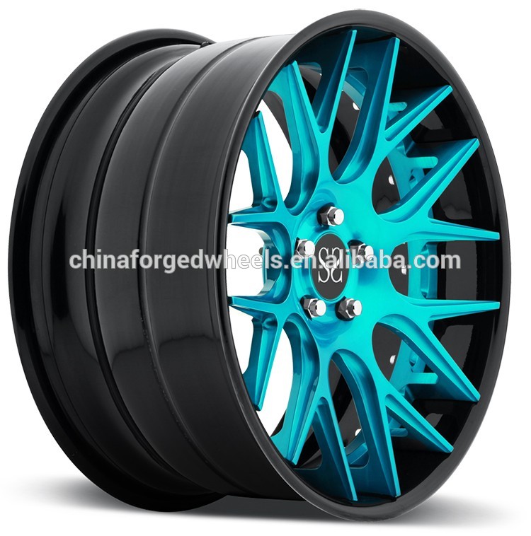 20inch RIms Gloss Black Machined For Audi S4 /Car Rim Forged Rims Made of 6061-T6