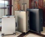 Hot Sale All Aluminum Magnesium Alloy Vintage Travel Luggage Unisex Carry TSA