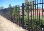 Hot Dipped Galvanized 2100x2400mm Steel Tubular Fencing For Security