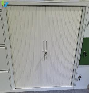 Wholesale Knocked Down Structure Steel Rehau Tambour Swing Door Cabinet 2 Shelves from china suppliers