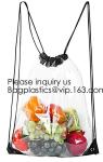 Drawstring Bags, Waterproof Small Clear Bag For Stadium Colleges Sport Event