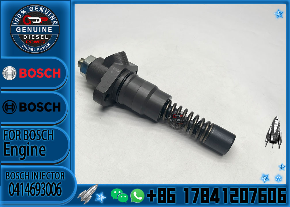Excavator Spare Parts BOSCH Diesel Engine Injector 0414693006 Fuel Injection Pump Unit Pump 0414693006