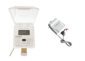 Wholesale White Ultrasonic Water Meter Low Starting Flow Rate Strong Anti - Interference from china suppliers