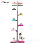 Entice Clients Pet Shop Flooring Dispay Stands Supplier Pet Food Store Fixtures