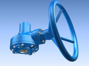Wholesale WCB Casing Welded Handwheel Gearbox IP67 from china suppliers
