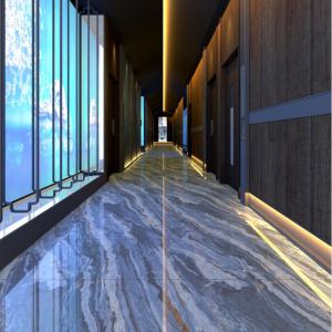 Wholesale 600*600mm Glazed Porcelain Tile The Perfect Combination of Style and Durability Blue Tile from china suppliers
