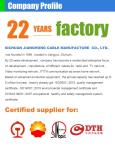 G657A2 2 Cores Outdoor FTTH Drop Cable GJYXFCH Single Mode FRP Strength Member