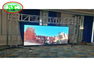 Wholesale P3.91 P4.81 Outdoor LED Display Rental Panel 500*1000mm Aluminun Cabinet from china suppliers