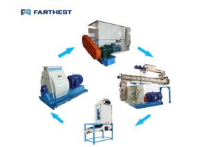 Wholesale Small Size Carp Fish Feed Mill Plant 1 Ton Per Hour from china suppliers