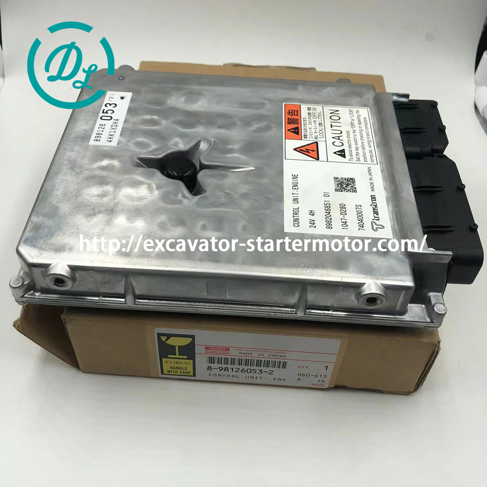 8-98126053-0 Excavator ECU Control 8981260530 ISUZU 4HK1 Engine