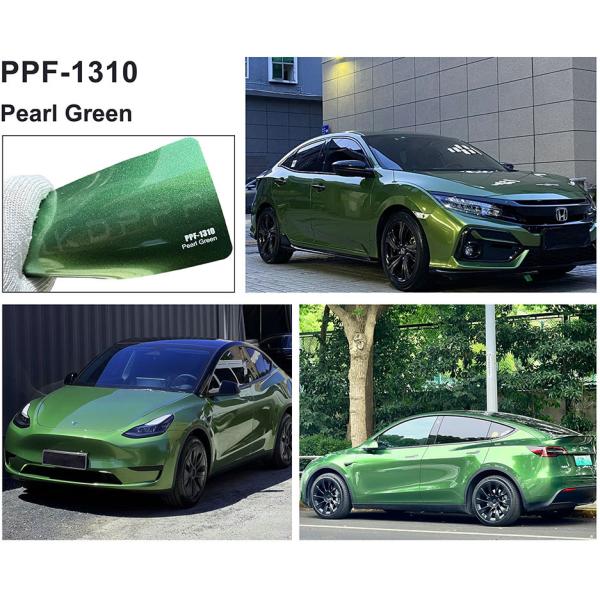 Pearl Green Self-Healing Color Paint Protection Film Self Adhesive Color